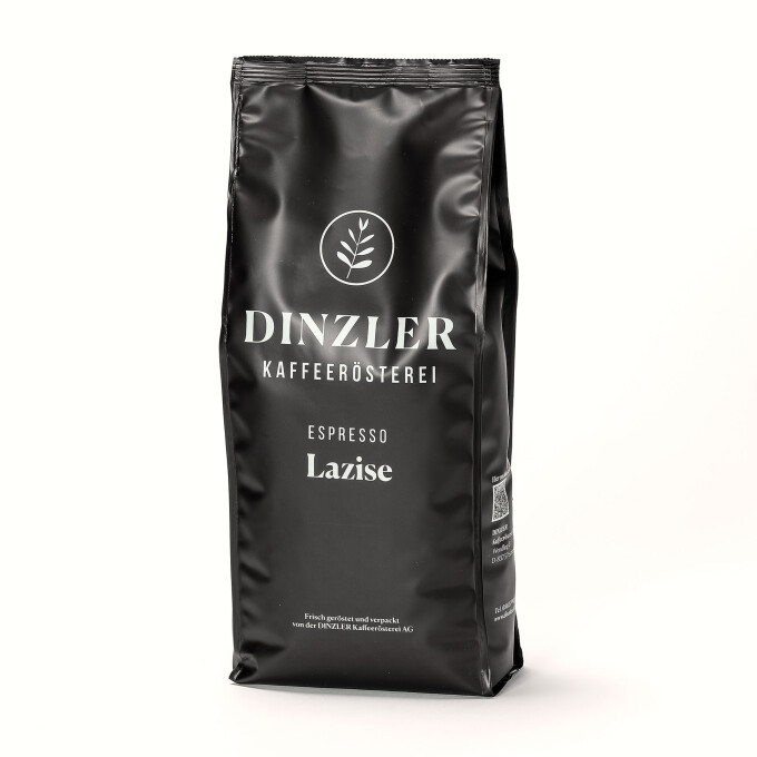 Dinzler Kaffeerösterei - Espresso "Lazise" 1kg ganze Bohnen