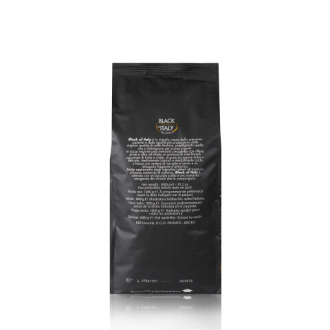 Zicaffe Black of Italy, 100% Arabica, Espressobohnen, 1kg