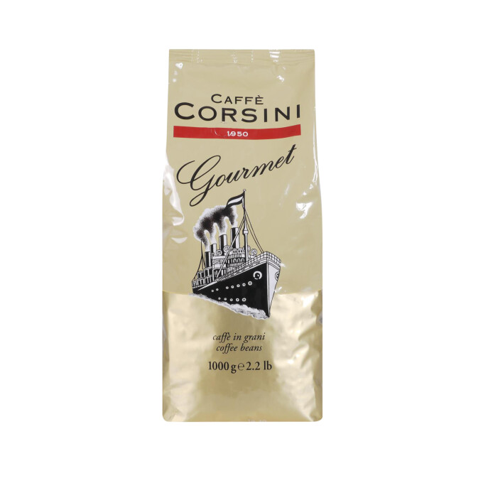 Caffè Corsini Gourmet, Espressobohnen, 100% Robusta, 1kg