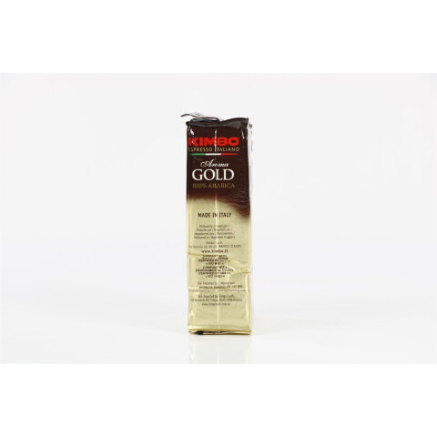 KIMBO Aroma Gold 100% Arabica, gemahlener Espresso, 250g