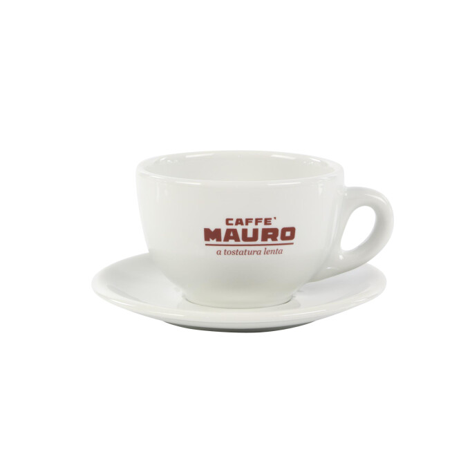 Caffe MAURO Lattetasse mit Unterteller
