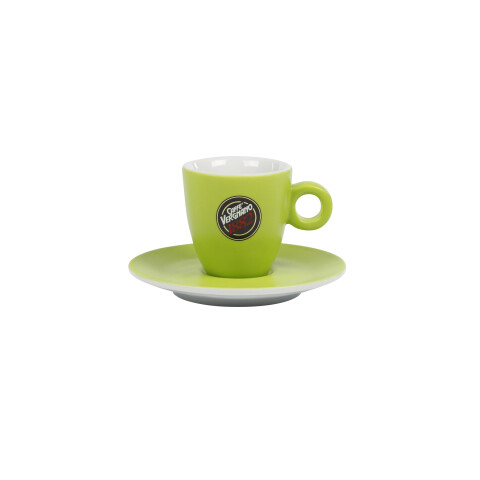 Caffè Vergnano Bio Espressotasse in grün -...