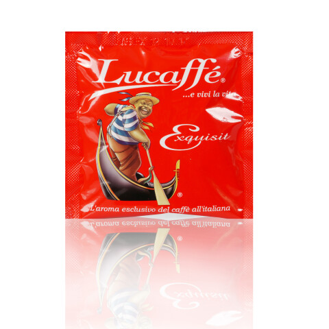 Lucaffé ESE Pads Doppio Exquisit 80 Stück mit 12,5g Kaffee