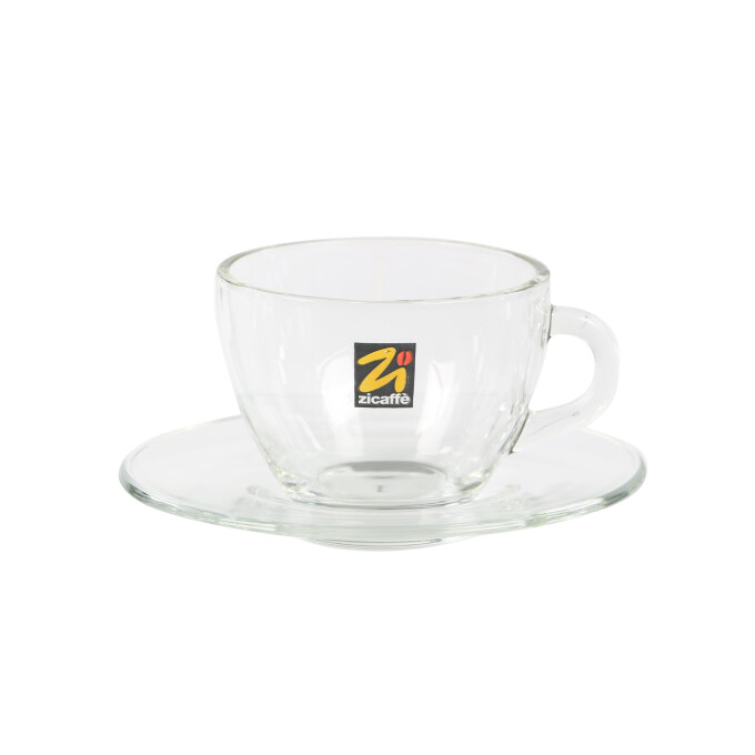 Zicaffe Cappuccinotasse aus Glas