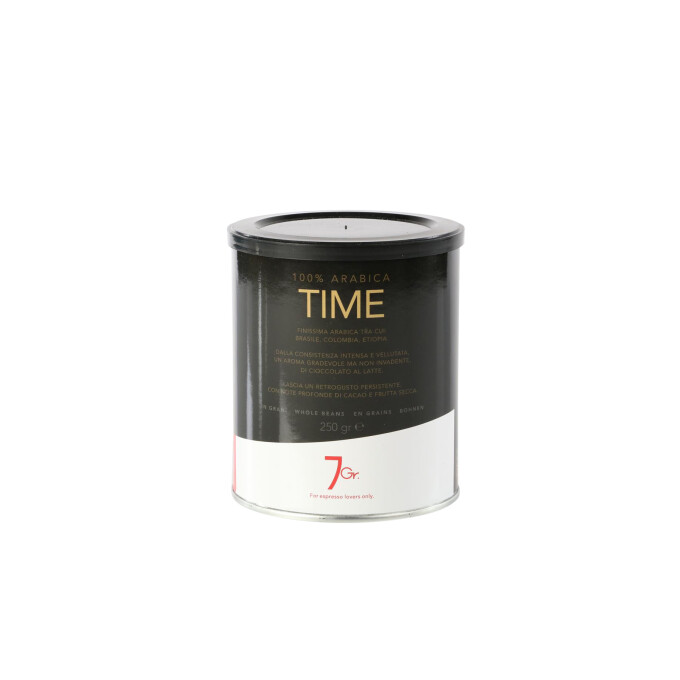 7gr Time Coffee, Espresso-Bohnen, 100% Arabica, 250g