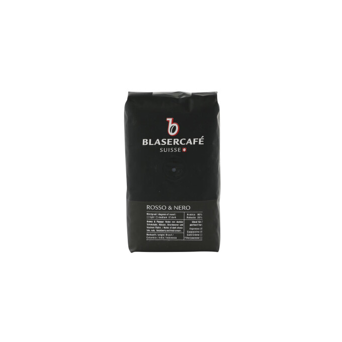 Blasercafé Rosso & Nero, Espressobohnen CSC geprüft, 250g