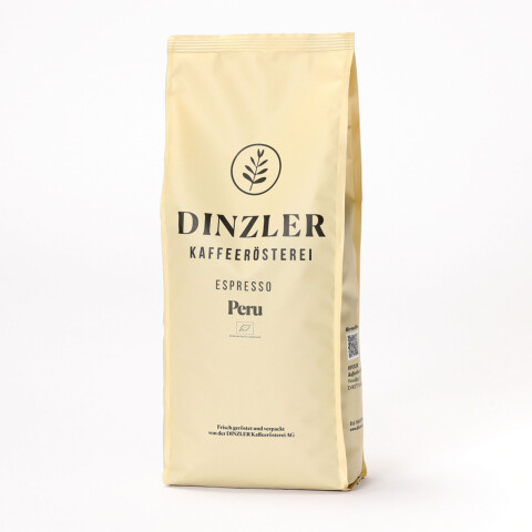 Dinzler Kaffeerösterei, Espresso Peru Organico, 1...