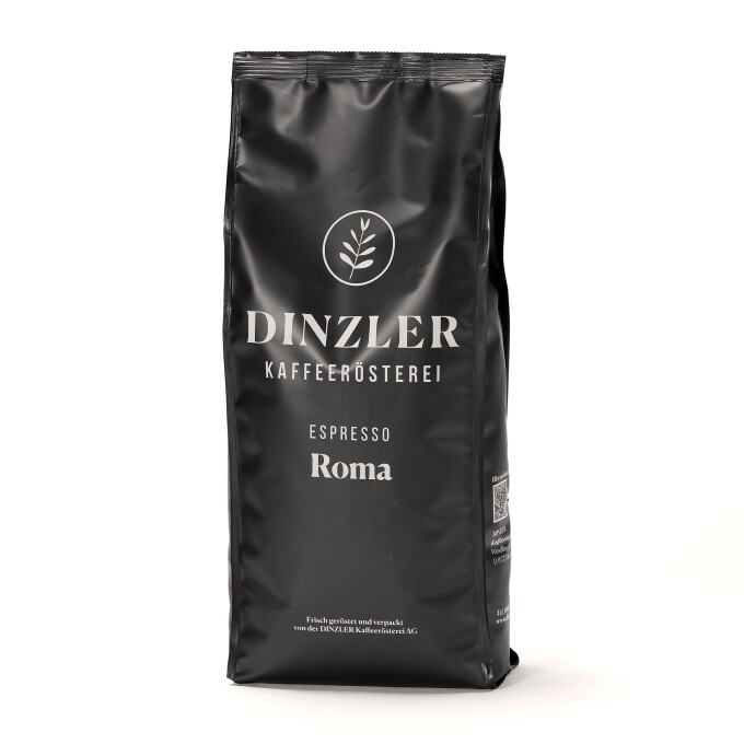 Dinzler Kaffeerösterei - Espresso "Roma" - 1kg, ganze Bohne