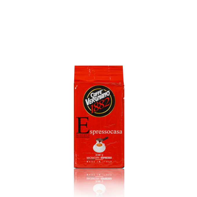 Caffè Vergnano Espresso E, gemahlener Kaffee, 250g